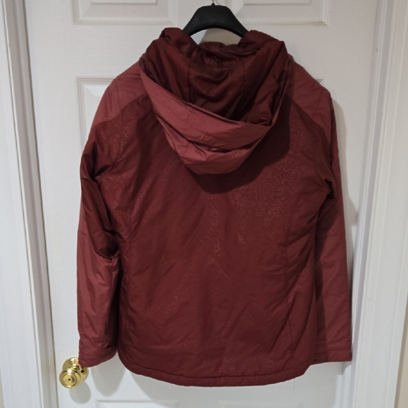 Columbia Women's Burgundy Ski Jacket - Picture 6 of 6